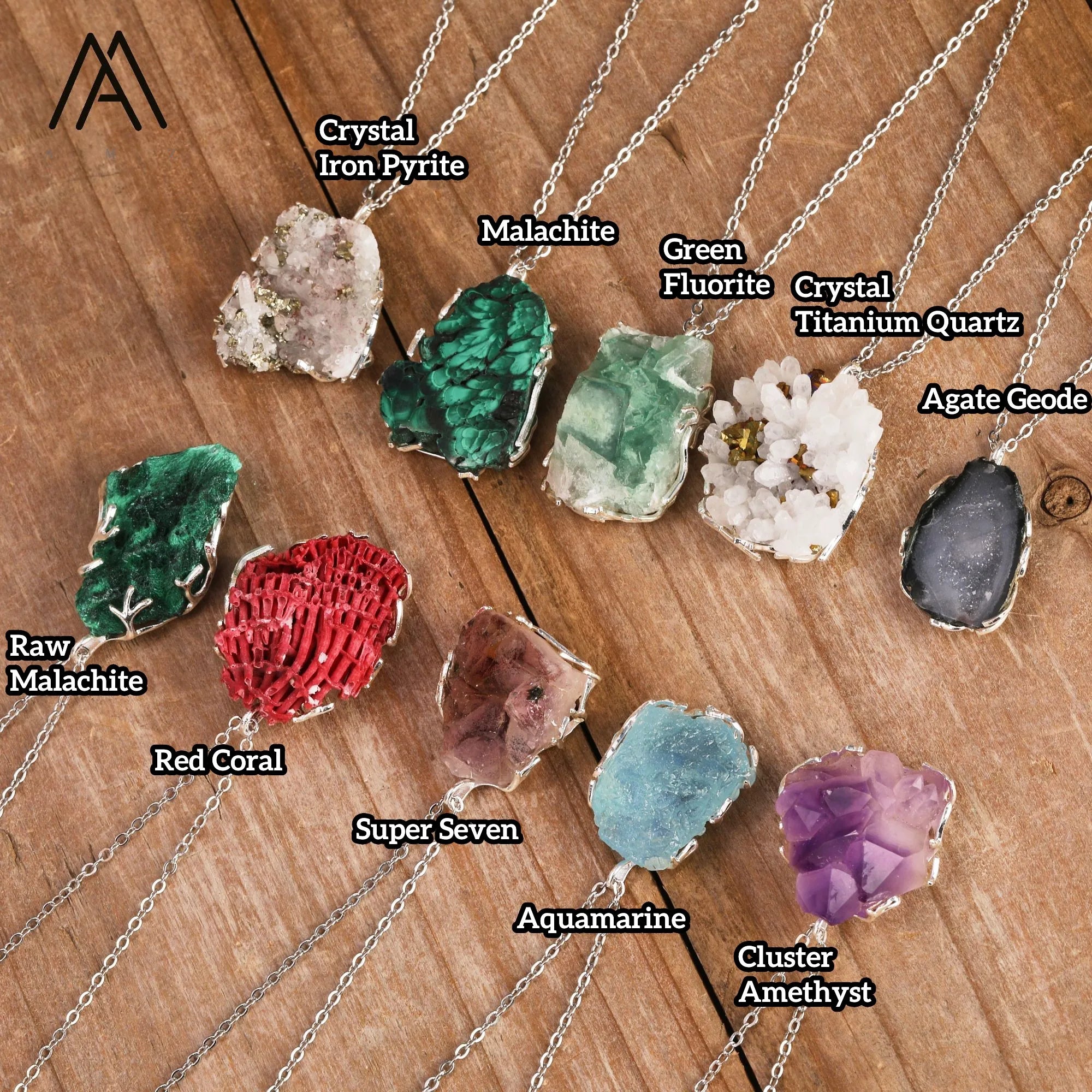 Raw Gemstone Necklace