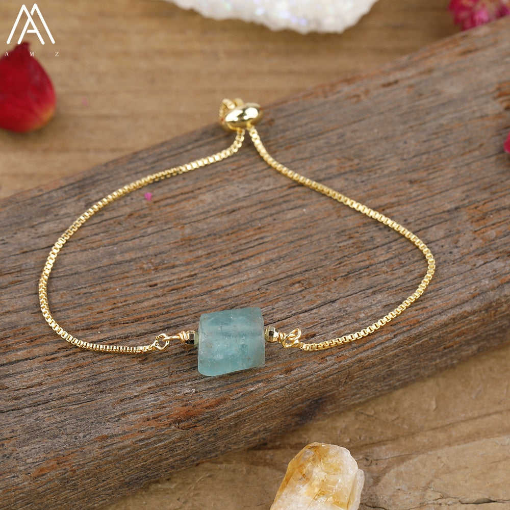 Healing Gemstone Adjustable Bracelets