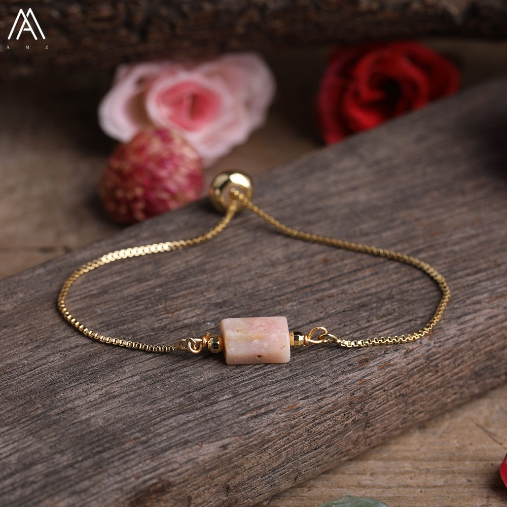 Healing Gemstone Adjustable Bracelets