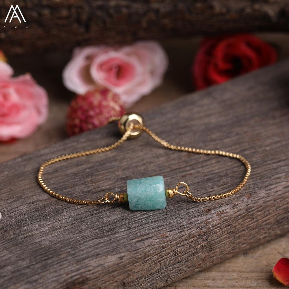 Healing Gemstone Adjustable Bracelets