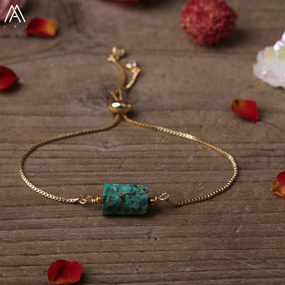 Healing Gemstone Adjustable Bracelets